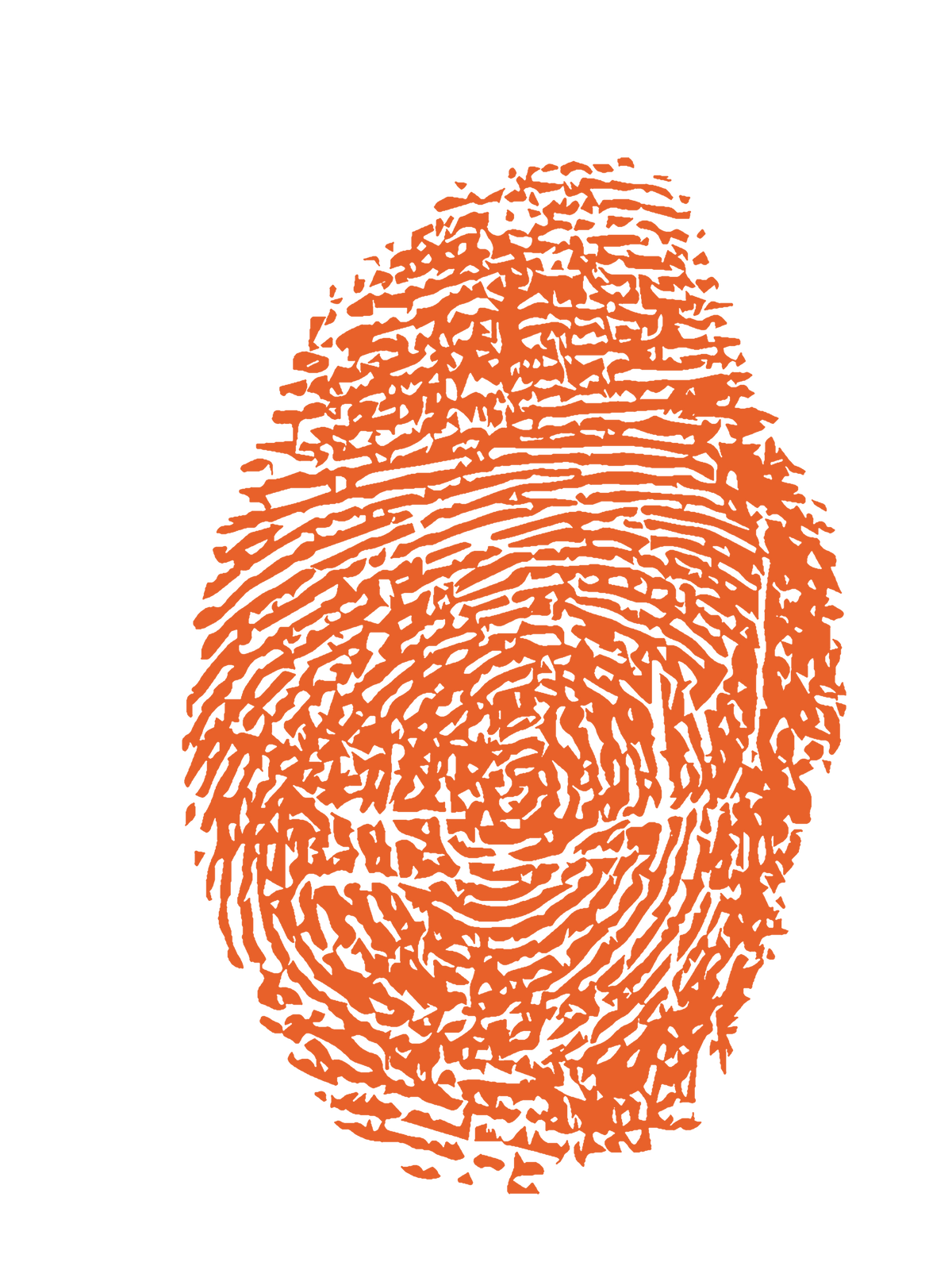 Fifth Digit thumbprint mark